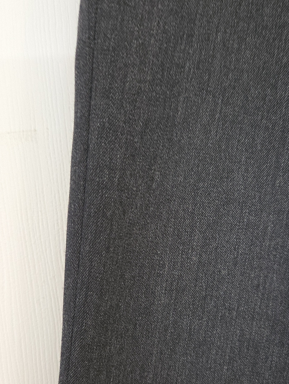 MEN'S BROOKS BROTHERS CHARCOAL GRAY WOOL DRESS PANTS 30X32 - Picture 3 of 7